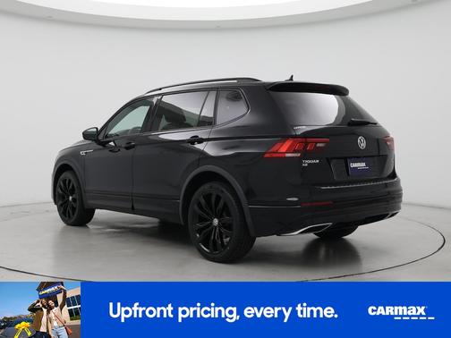 Black 2021 Volkswagen Tiguan SE R-Line Black