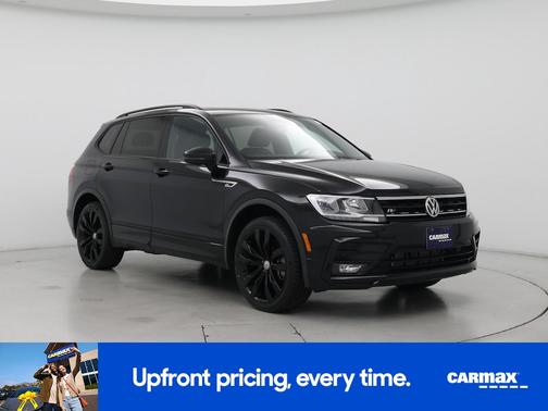 Black 2021 Volkswagen Tiguan SE R-Line Black