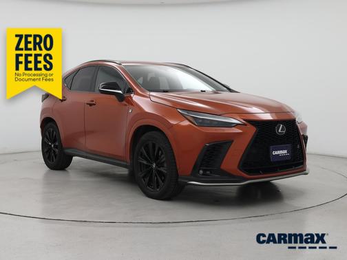 Orange 2022 Lexus NX 350 F-SPORT Handling