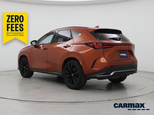Orange 2022 Lexus NX 350 F-SPORT Handling