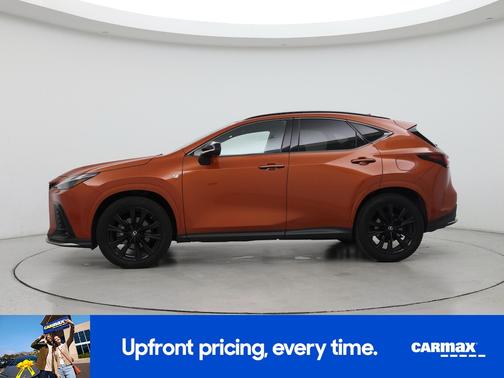 Orange 2022 Lexus NX 350 F-SPORT Handling