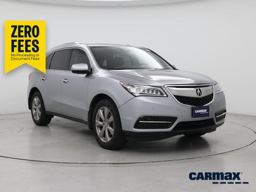 Silver 2016 Acura MDX Advance