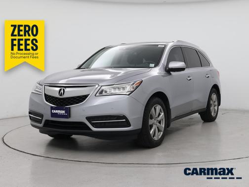 Silver 2016 Acura MDX Advance