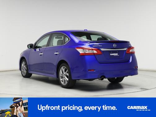 Blue 2015 Nissan Sentra SR