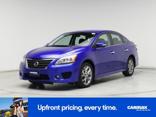 Blue 2015 Nissan Sentra SR