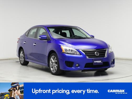 Blue 2015 Nissan Sentra SR
