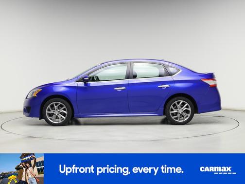 Blue 2015 Nissan Sentra SR