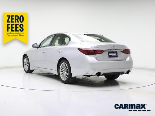 Silver 2019 INFINITI Q50 Luxe