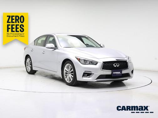 Silver 2019 INFINITI Q50 Luxe