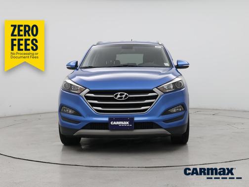 Blue 2017 Hyundai TUCSON Sport