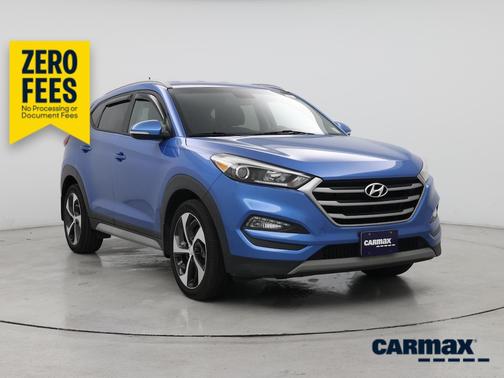 Blue 2017 Hyundai TUCSON Sport