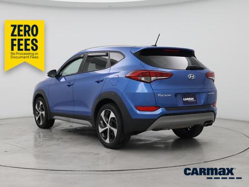 Blue 2017 Hyundai TUCSON Sport