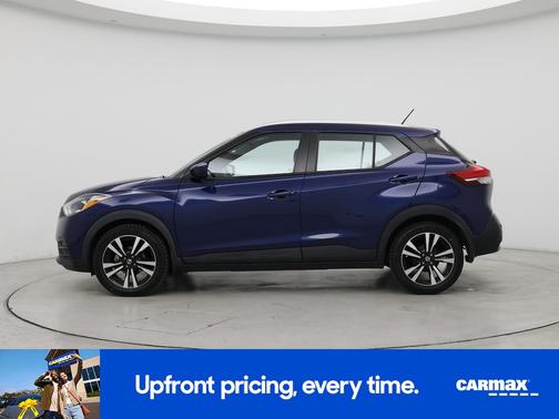 Blue 2020 Nissan Kicks SV