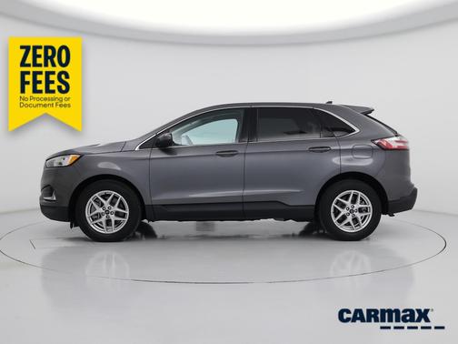 Gray 2021 Ford Edge SEL