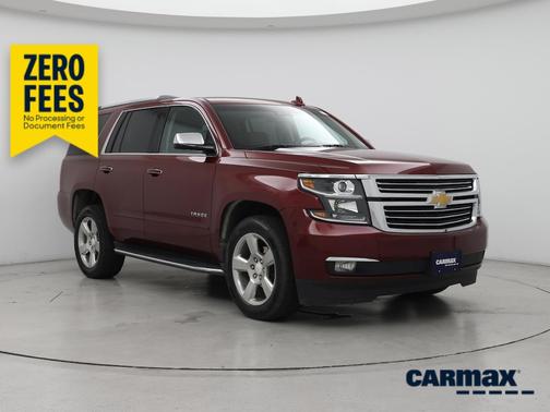 Burgundy 2017 Chevrolet Tahoe Premier