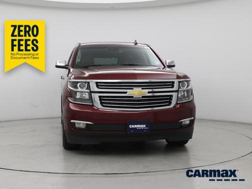 Burgundy 2017 Chevrolet Tahoe Premier