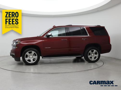 Burgundy 2017 Chevrolet Tahoe Premier