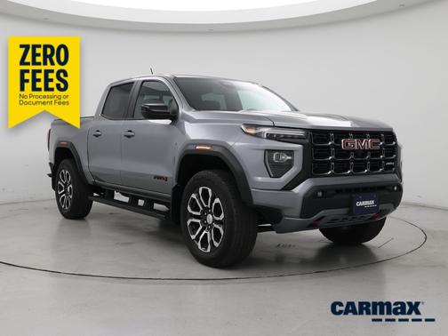 Silver 2023 GMC Canyon AT4
