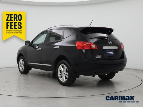Black 2015 Nissan Rogue Select S