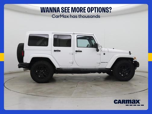 White 2016 Jeep Wrangler Unlimited Backcountry