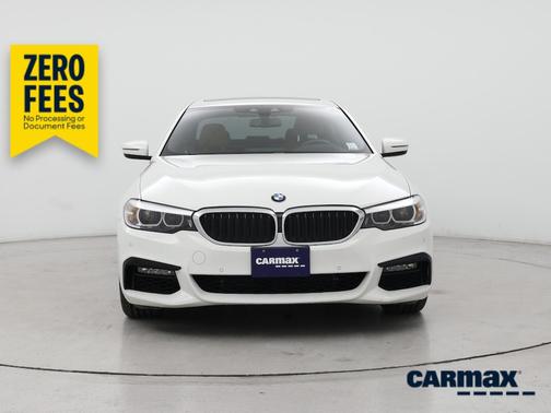White 2020 BMW 540 XI