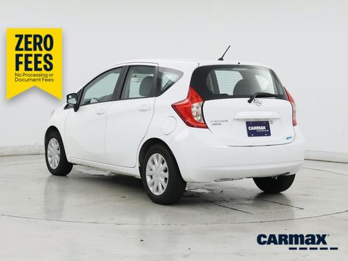 White 2015 Nissan Versa Note S Plus