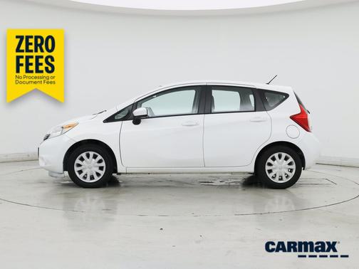 White 2015 Nissan Versa Note S Plus