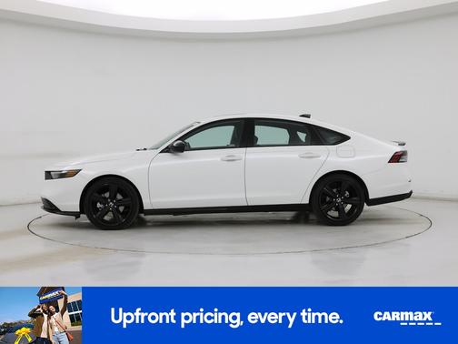 White 2024 Honda Accord Hybrid Sport-L