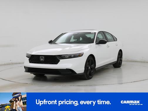 White 2024 Honda Accord Hybrid Sport-L