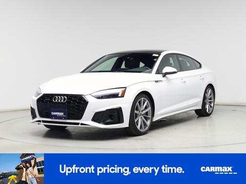 White 2025 Audi A5 Sportback S-Line Premium