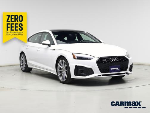 White 2025 Audi A5 Sportback S-Line Premium