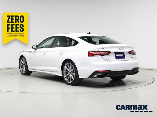 White 2025 Audi A5 Sportback S-Line Premium
