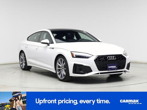 White 2025 Audi A5 Sportback S-Line Premium