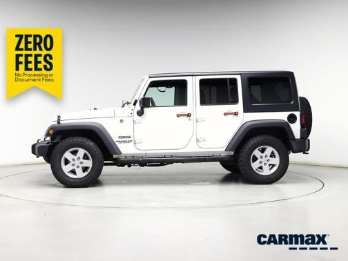 White 2017 Jeep Wrangler Unlimited Sport