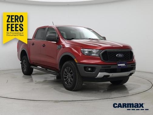 Red 2020 Ford Ranger XLT