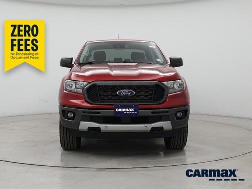 Red 2020 Ford Ranger XLT