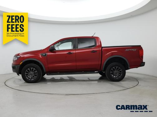 Red 2020 Ford Ranger XLT