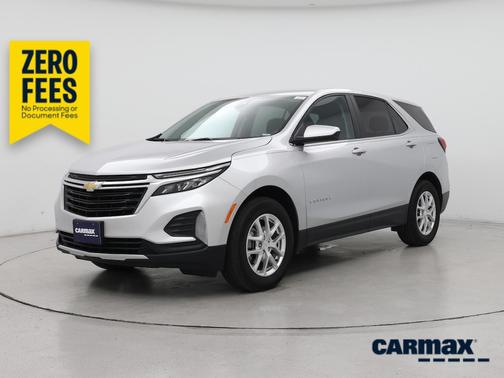 Silver 2022 Chevrolet Equinox LT