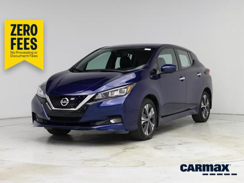 Blue 2020 Nissan Leaf SL PLUS