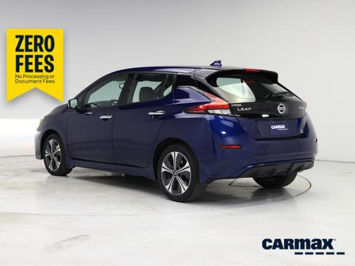 Blue 2020 Nissan Leaf SL PLUS