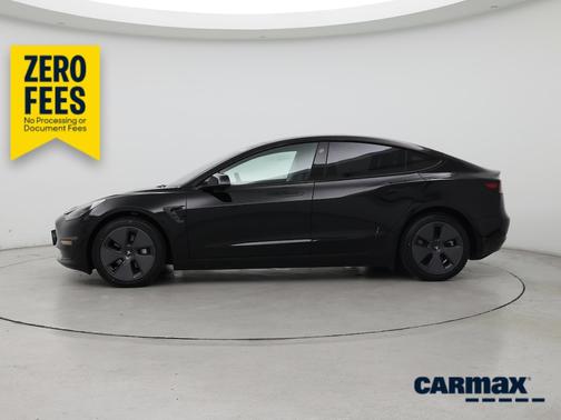 Black 2022 Tesla Model 3 Long Range