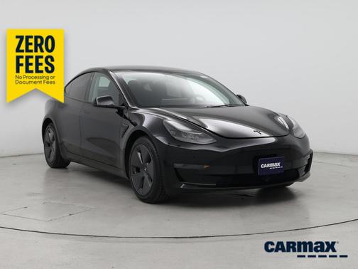 Black 2022 Tesla Model 3 Long Range