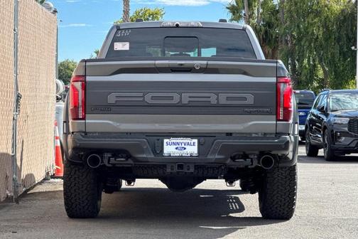 Gray Metallic 2026 Ford F-150 Raptor