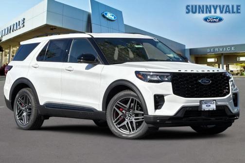 White Metallic 2026 Ford Explorer ST