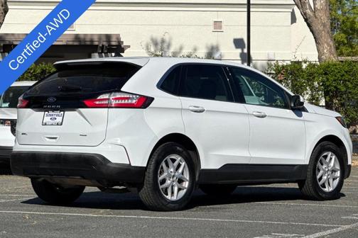 Oxford White 2024 Ford Edge SEL