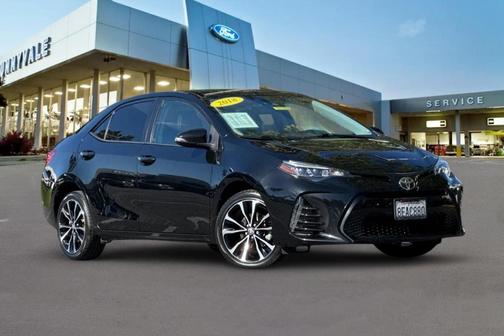 Black Sand Pearl 2018 Toyota Corolla SE