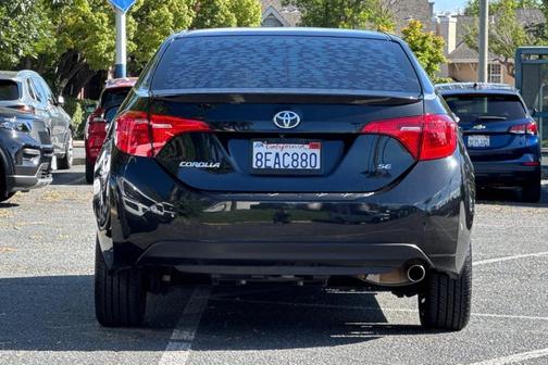 Black Sand Pearl 2018 Toyota Corolla SE