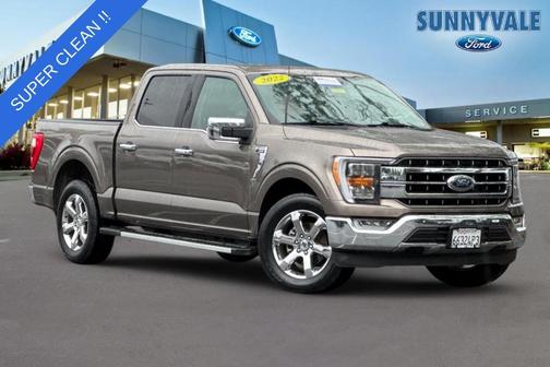 Stone Gray Metallic 2022 Ford F-150 Lariat
