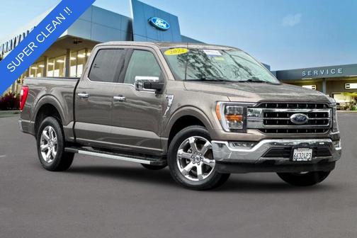 Stone Gray Metallic 2022 Ford F-150 Lariat