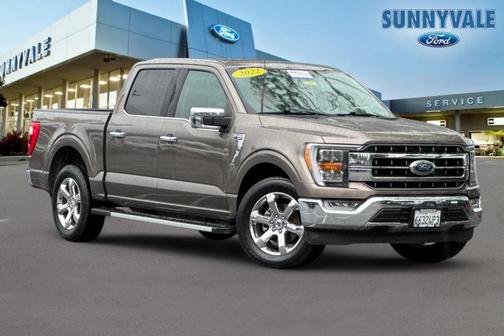 Stone Gray Metallic 2022 Ford F-150 Lariat